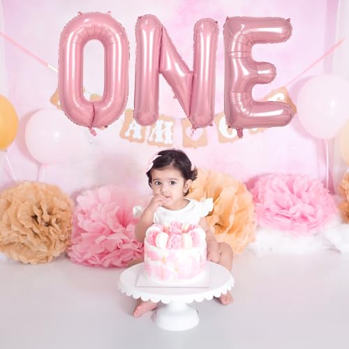 Q Letter Balloon Pastel Pink 40 Inch Alphabet Foil Word Balloons Big Inflatable Light Pink Balloon Letter Q XXL Helium Custom Letter Balloons Baby Pink for Girl Birthday Party Decoration Supplies
