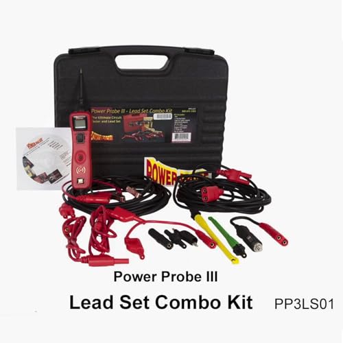 Digital Circuit Tester Kit w/ Leads & Adapters