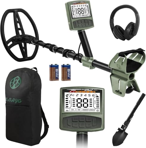 Gbnryg Adult Metal Detector Waterproof-Professional high-Precision Gold Detector with LCD Display 5 modes-06