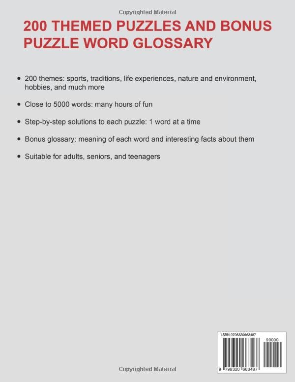 Big Book of Word Search – 5000 New Words: Relaxing Word Search Puzzle Book for Adults and Seniors | Large Print and Anti Eye Strain | Giant and Fun Word Find for Adults