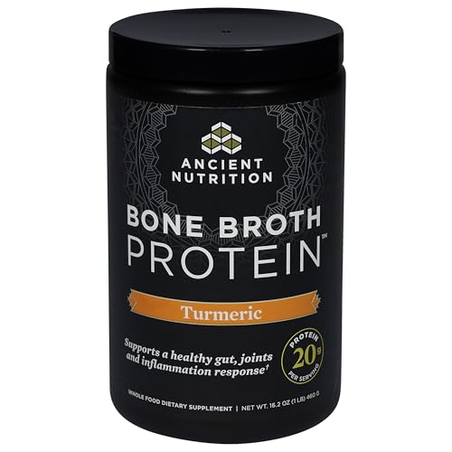 ANCIENT NUTRITION BONE BROTH-PROTEIN-TURMERIC