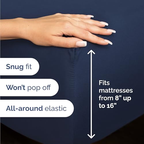 CGK Unlimited 4-Piece Twin Sheets Set - Soft & Breathable Bed Sheets