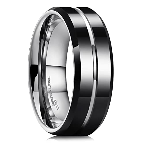 8mm Tungsten Wedding Band