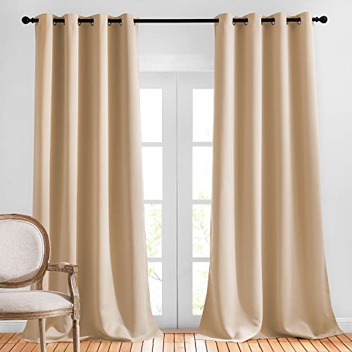 NICETOWN Triple Weave Curtains: Block Sunlight, Save Energy