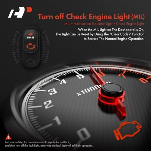 A-Premium AD200 Professional OBD2 Scanner Car Diagnostic Tool OBDII EOBD Code Reader Enhanced Check Car Engine Light Diagnostic Scan Tool Upgraded Fault Code Scanner for All Vehicles From 1996