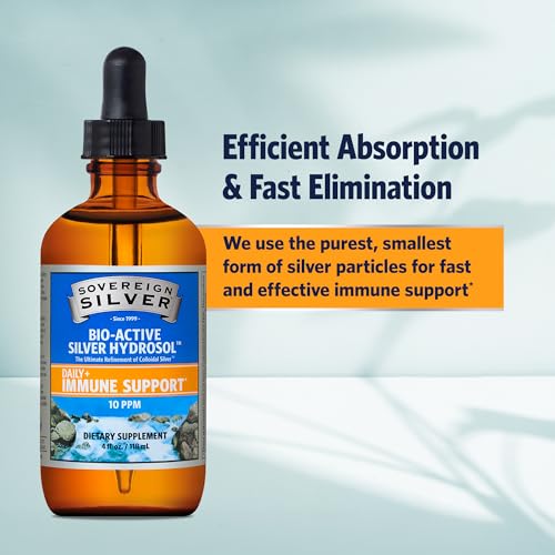 Bio-Active Silver Hydrosol 4oz - Immune Support