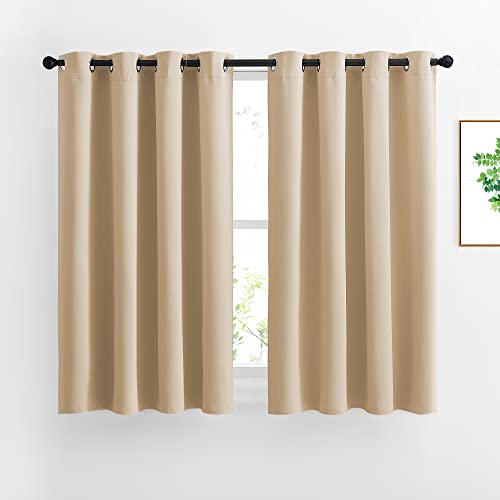 NICETOWN Biscotti Beige Curtains: Block Light, Save Energy