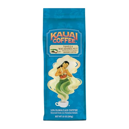 Kauai Hawaiian Coffee 10oz - Vanilla Mac