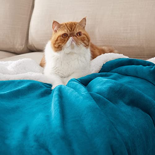 Bedsure Sherpa Fleece Throw Blanket: Soft, Warm & Cozy