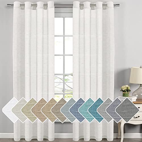 H.VERSAILTEX Linen Curtains: Elegant Bedroom Curtains for Less