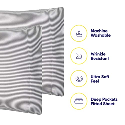 Sweet Home 6-Piece Queen Sheet Set: Soft, Secure & 29% Off