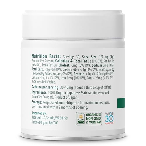 USDA Organic Matcha Green Tea Powder
