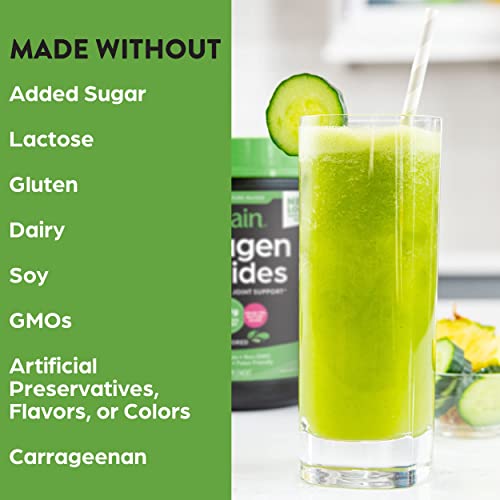 Orgain Hydrolyzed Collagen Peptides Protein Powder Sticks - Paleo & Keto Friendly Pasture Raised Gluten Free Dairy Free Type I And III 5g Sticks - Unflavored (25 Count)