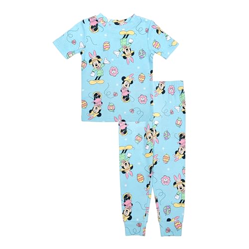 Disney 2-Piece Snug-fit Cotton Holiday Pajama Set Soft & Cute for Kids FUN EASTER