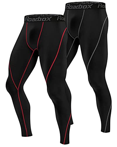 1 2 or 3 Pack Compression Pants for Men Tights Base Layer Leggings