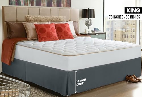 Utopia Bedding King Bed Skirt - Elegant & Durable