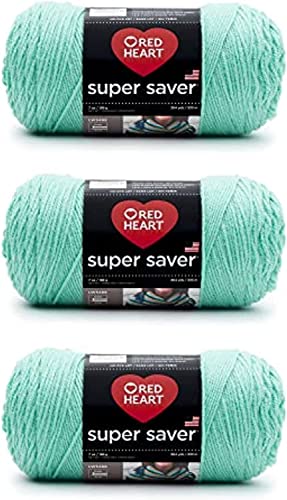 Red Heart Yarn 3-Pack: Durable & Colorful