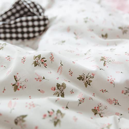 HighBuy Reversible Duvet Cover: Soft Cotton Bedding