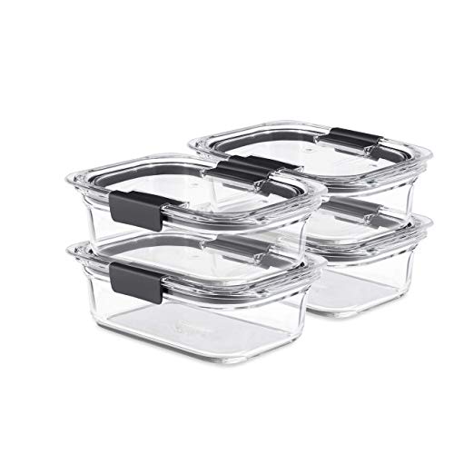 Rubbermaid Brilliance Food Storage Container 4.7-Cups Clear - Amazon Vine