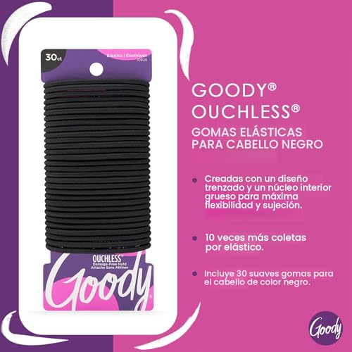 30 Pack Ouchless Elastics + 5 Bonus Zebra Print