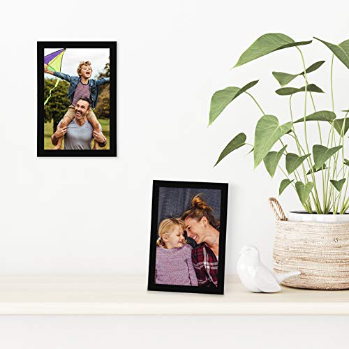 Americanflat 4x6 Frame: Shatter-Resistant Glass & Sleek Design