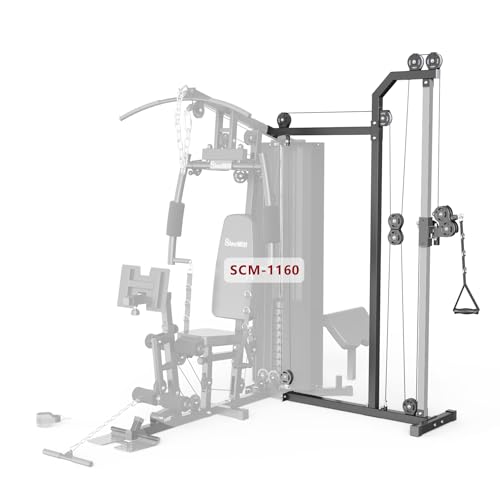 Home Gym SCM-1160FR Free Station Multifunctional Full Body Home Gym Equipment for Home Workout Equipment Exercise Equipment Fitness Equipment SincMill Black