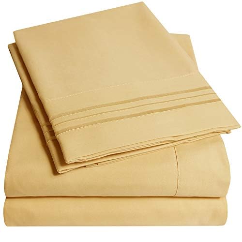 1500 Thread Count 4PC Queen Bed Sheet Set