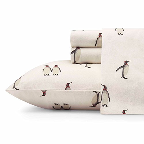 Eddie Bauer Queen Sheet Set: Soft Cotton Flannel Bedding