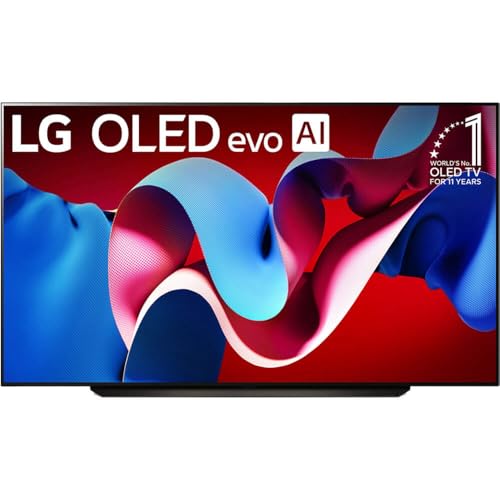 LG OLED83C4P 83 inch Class C4 Series OLED evo 4K HDR Smart TV