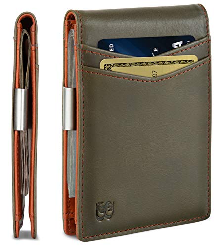 SERMAN BRANDS Men's Minimalist Salted Green Transformer Slim
