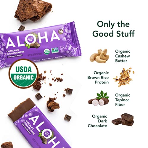 ALOHA Organic Protein Bars: Healthy Snacks