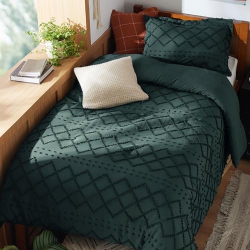 Bedsure Twin Duvet Cover: Boho Chic Bedding for Relaxing Sleep