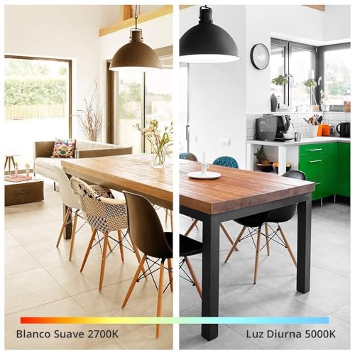 Amazon Basics A19 Dusk to Dawn Sensor LED Light Bulb 60 Watt Equivalent Energy Efficient 9W E26 Standard Base Daylight White 5000K Non-Dimmable 10 000 Hour Lifetime 2-Pack