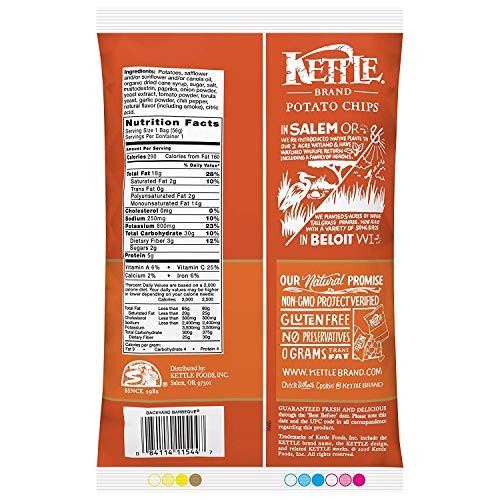 Kettle Brand 2oz Backyard BBQ Chips (24 Pack)