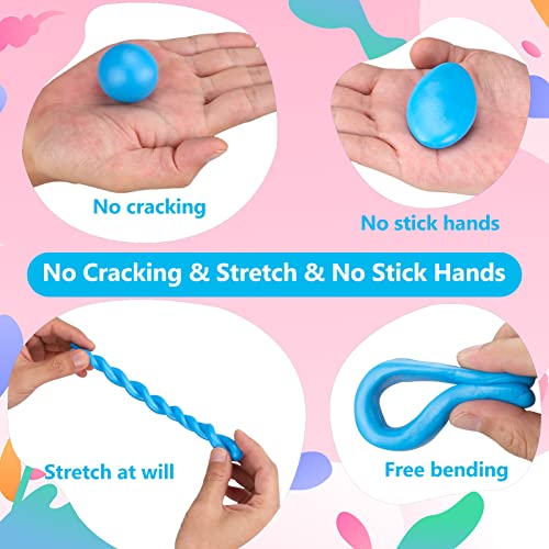 CiaraQ Polymer Clay 36 Colors Modeling Clay Starter Kits for Kids Oven Baked Model Clay with Sculpting Tools Safe and Non-Toxic Great for Children and Artists