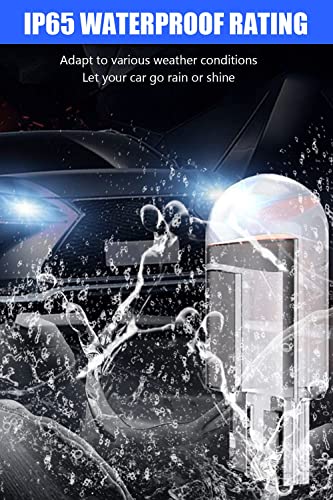 TORYOR 194 LED Light Bulb White 6000K Pack of 30 168 2825 W5W T10 Wedge COB Bulbs Error Free for Car Dome Map Door Courtesy License Plate