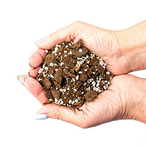 Gardenera Soil Mixture for Indoor Herb Planters - Specially Blended Soil Mixture for Planting and Growing Indoor Kitchen Herbs Indoors Indoor Herb Garden Herb Growing Soil Mixture - 1 Quart Bag