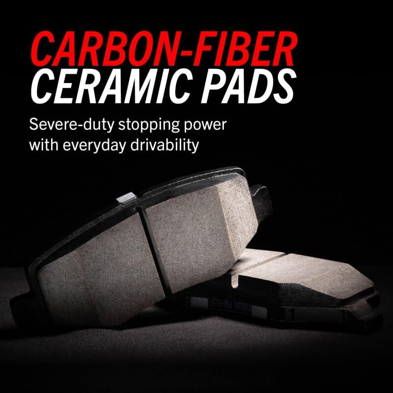 POWERSTOP Z23 Evolution Sport Carbon-Ceramic Brake Pads w/ Hardware (Z23-1363)