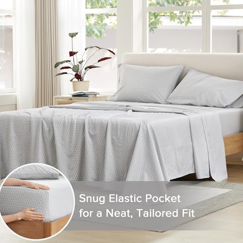 Comfort Spaces 100% Cotton Sheets for Elegant Sleep