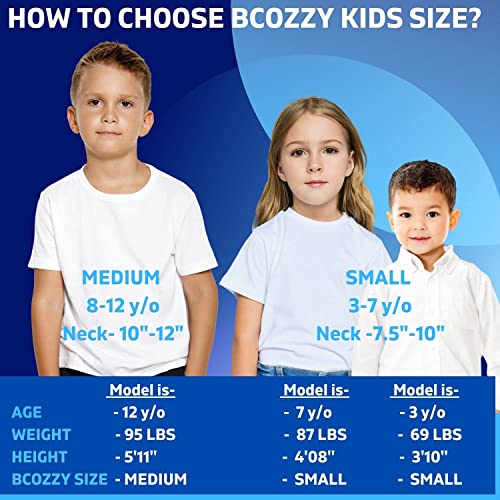 BCOZZY Kids Travel Pillow: Double Support for Comfort