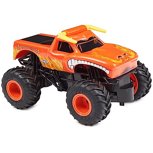 Monster Jam Official El Toro Loco Remote Control Monster Truck for Boys and Girls 1:24 Scale 2.4 GHz Kids Toys for Ages 4-6+