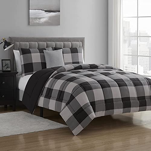 Sweet Home Collection: 7 Piece Comforter Set for Queen Bed