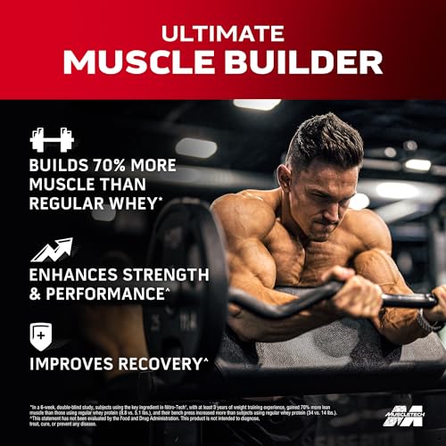 MuscleTech Nitro-Tech 100% Whey Protein 2Lb