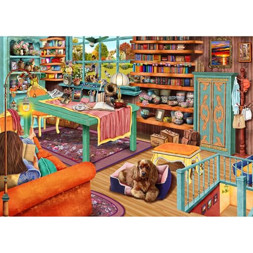 TangMosaic 1000 Piece Puzzle for Adults - Challenging Night Game