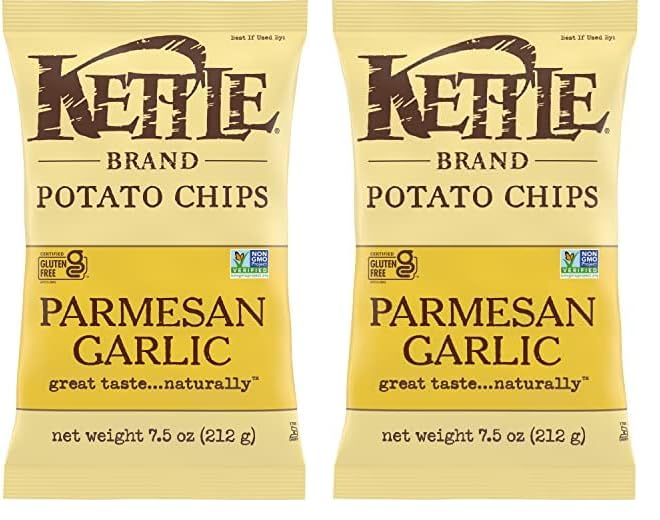Kettle Brand Parmesan Garlic Chips: Crunchy, Delicious, 77% Off