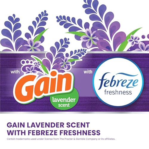 Glad Trash Bags OdorShield Tall Kitchen Drawstring Garbage Bags Lavender 13 Gal 110 Ct