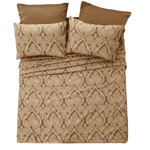 LUX Decor Soft Microfiber Sheets: Wrinkle Free Comfort