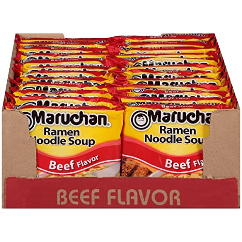 Maruchan Ramen Beef 3oz 24pk Instant Noodles