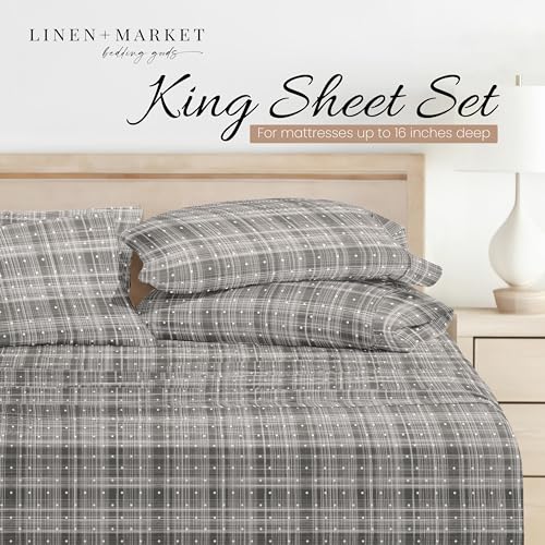 Linen Market Ultra-Soft King Sheets for Better Sleep