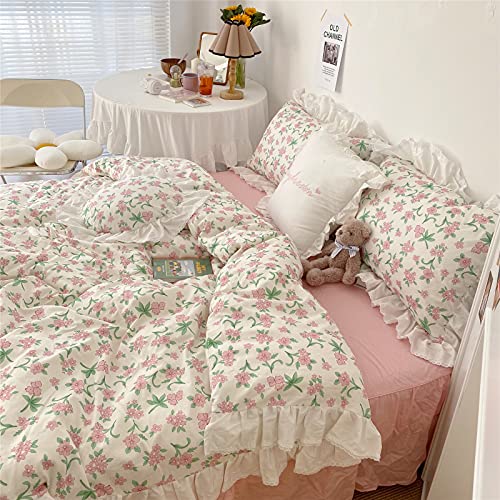 VM VOUGEMARKET 100% Cotton Twin Bedding Set for Girls